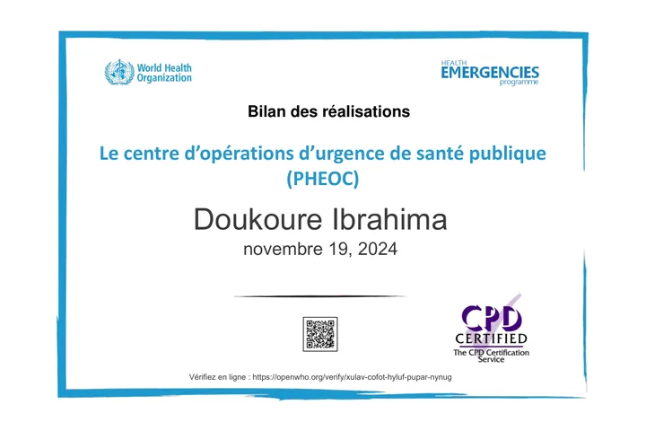 Centre d'operation d'urgence de santé Publique