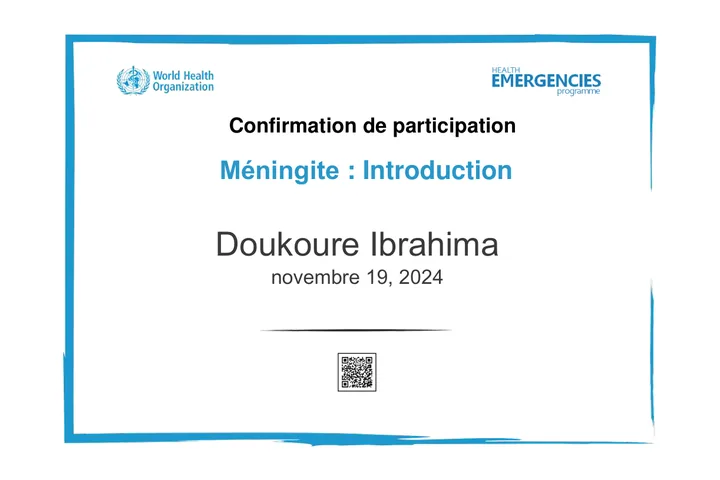Méningite Introduction